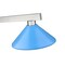 Z-Lite Cobalt Billiard, 3-Light, 14 In.W x 46 In.L x 8 In.H, Brushed Nickel/Electric Blue 152BN-MEB - alternate 3